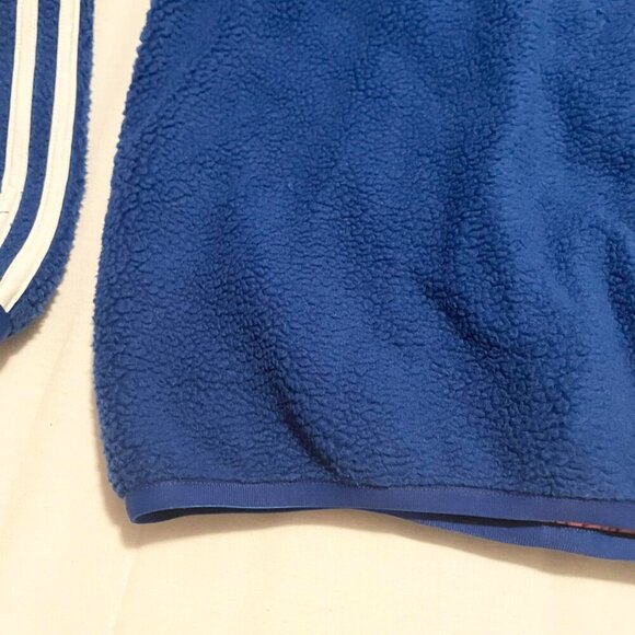 Adidas Juventus Lifestyler Fleece Jacket Mens Small Full Zip Long Sleeve - Picture 15 of 16